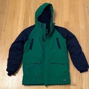 Lands' End Green and Blue Jacket